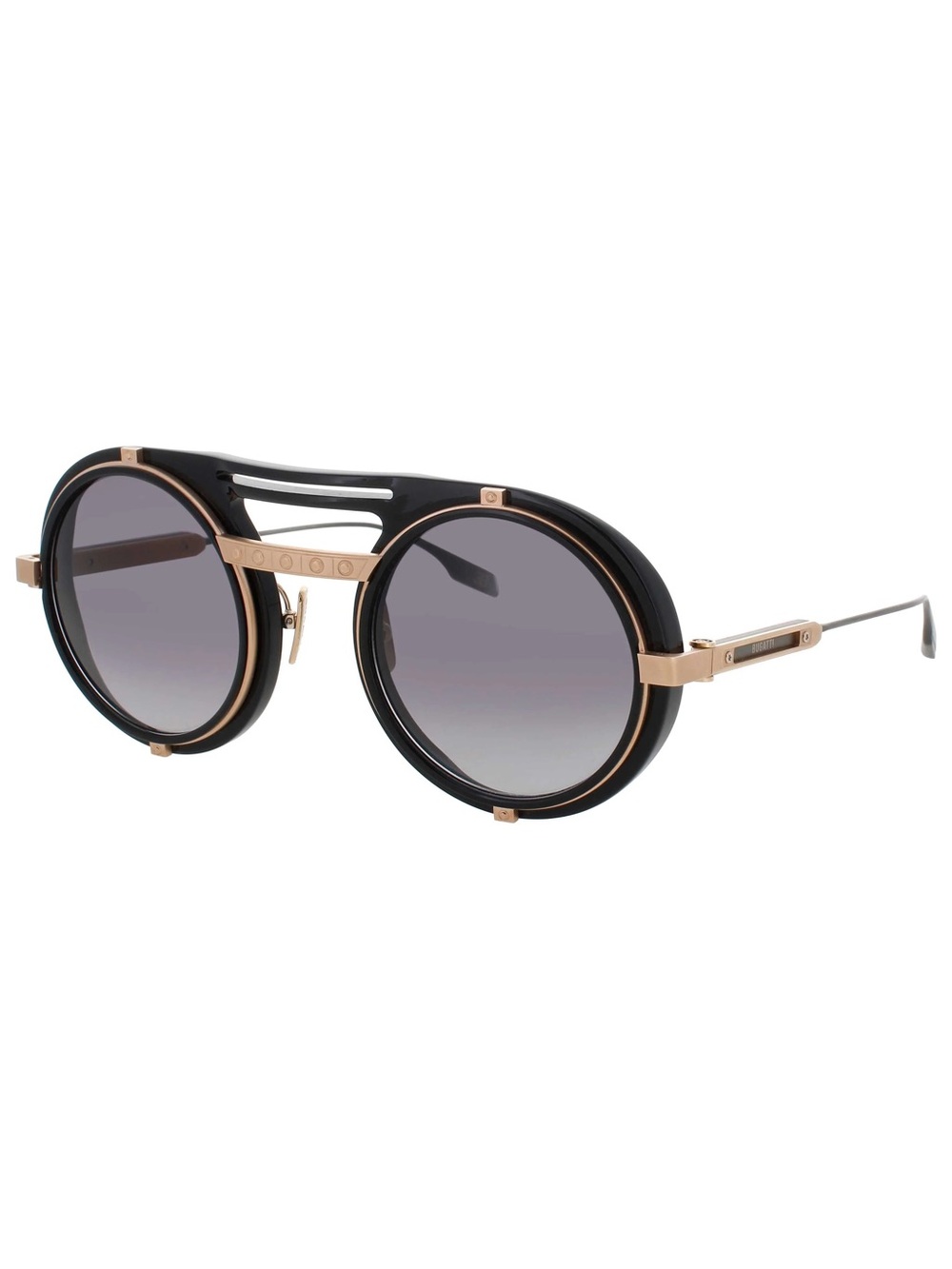 New BUGATTI 52-BK-MRG Unisex Sunglasses Authentic